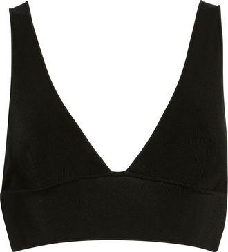 A.L.C. Ella Knit Bra Top in Black at Nordstrom Rack, Size X-Large