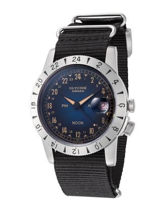Glycine Mens Airman Vintage Watch