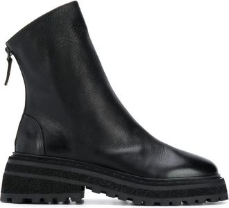 Mars&egrave;ll Carro Enkellaars - Dames - Enkellaarsjes - Zwart - 36 1/2 EU - Leer - Schoenen