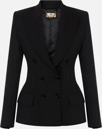 Elisabetta Franchi Giacca Elisabetta Franchi In Crepe Leggero