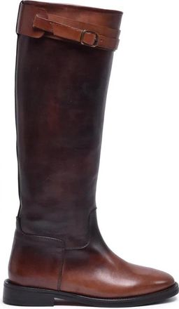 Eleventy Riding Boots - Brown