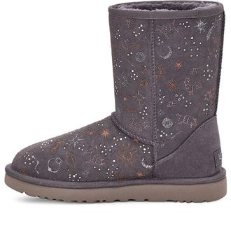 UGG (WMNS) UGG Classic Zodiac Snow Boots Gray Purple 1112517-NHT