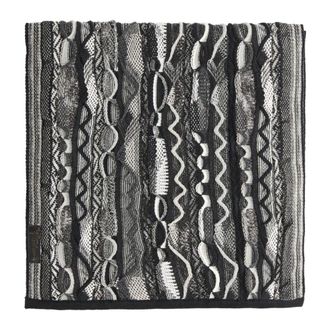 Carlo Colucci Edizione Knit Scarf - male - Carlo Colucci - Winter Scarves - Black - ONE SIZE - Accessories