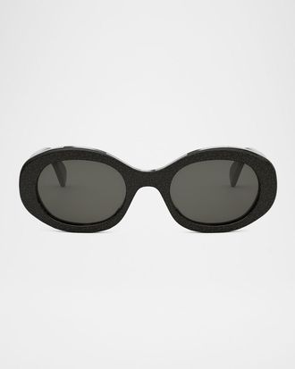 Celine Triomphe Oval Sunglasses
