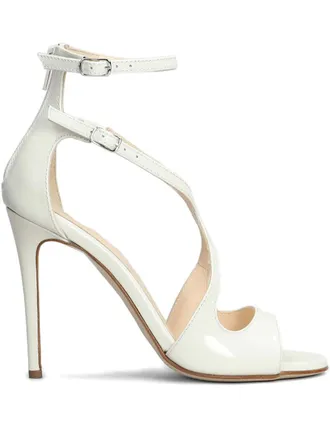 Anna F. Sandali in pelle - Bianco