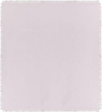 Beliani Beliani - Colcha Ropa De Cama Decorativa Con Flecos Algod&oacute;n Rosa 200 X 220 Cm Halpola