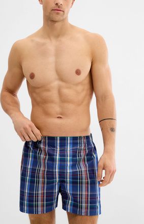 Polo Ralph Lauren Mens Blue poplin boxer Cotton