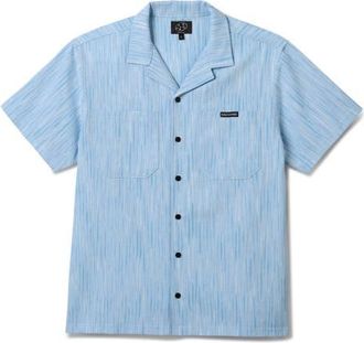 Maui and Sons Ashline Camp Shirt in Light Blue at Nordstrom, Size Xx-Large