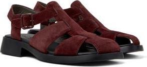Camper Dana Fisherman Sandal in Burgundy at Nordstrom Rack, Size 38