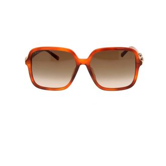 Gucci Gafas de sol tipo piloto - Accessories - Mujer - Marr&oacute;n - ONE SIZE