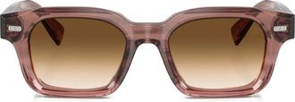 Brunello Cucinelli square-frame sunglasses - Purple
