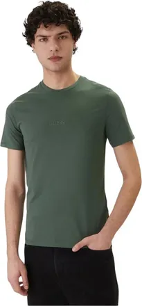Guess Hombre, Camisetas, Verde, Talla: L