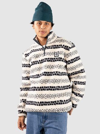 Vissla Hiking Ice Sherpa II Half-Zip Fleece Pullover weiss