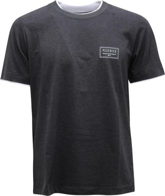 PESERICO Maglia - Heren - T-shirts - Grijs - XL - Tops