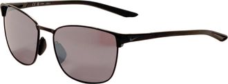 Nike Mens 55 mm Black Sunglasses