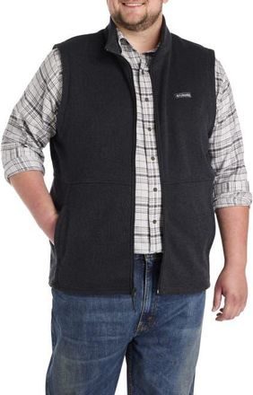 Columbia Big & Tall Alto Pass Vest in Black Heather at Nordstrom, Size 6X Big