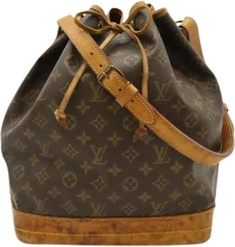 Louis Vuitton Pre-owned Bucket Bags, male, Brown, Size: ONE SIZE Pre-owned Monogram Noe Shoulder Bag