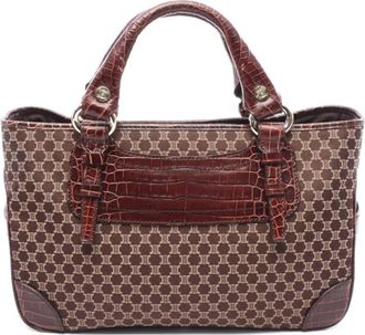Celine Borsa a mano Macadam Boogie anni 2010 - Marrone