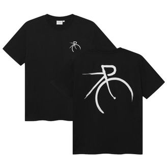 Dedicated T-Shirt Stockholm Painted Side Bike T-Shirt f&uuml;r Herren | schwarz