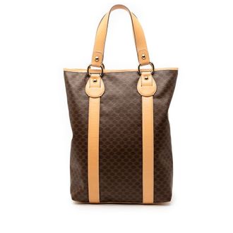 Celine Pre-owned Celine Macadam Coated Canvas Vertical Tote Ladies D1285IRXMCRSJT2G
