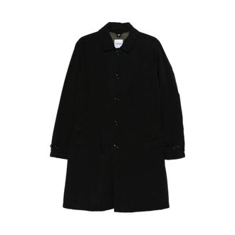 Aspesi Single-Breasted Coats, male, Black, XL, Coat