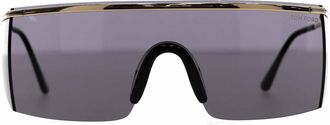 Tom Ford Pre-owned Mens Tom Pavlos Shield Sunglasses in Black Metal - Grey - One Size