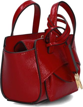 Hidesins Flap S.1 - Dames - Tassen - Rood - Maat: ONE Size Leer