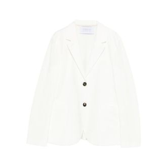 Harris Wharf London Blazers, female, White, Size: S Al2220Ppr 101 Jacket