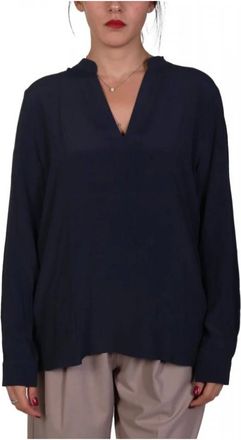 Marella Mujer, Blusas y Camisas, Azul, Talla: L