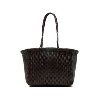 Dragon Diffusion Small Braided-handle Tote Bag