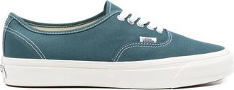 Vans Blauwe Sneaker met Veters en Rubberen Zool - Heren - Sneakers - Blauw - 44 1/2 EU - Katoen - Schoenen