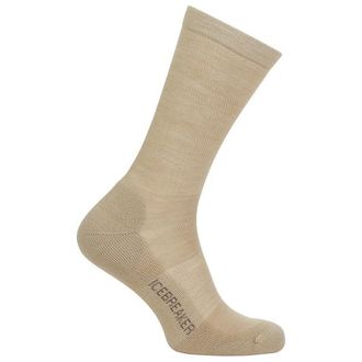 Icebreaker Lifestyle Light Crew Multifunktionssocken f&uuml;r Herren | beige
