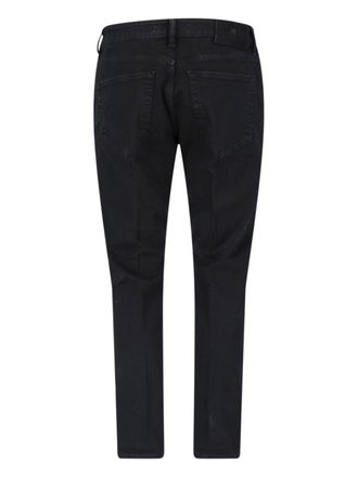 Pantaloni Torino Mens Jeans Black Cotton
