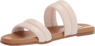 Steve Madden Wizen Sandal Bone Leather WIZE01S1-232 Womens