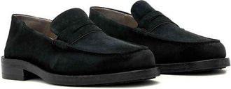 AllSaints Bloom Convertible Penny Loafer in Black at Nordstrom, Size 10