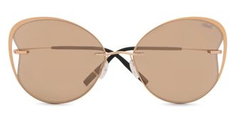 Silhouette 8173/75 3530 Womens Sunglasses Pink Size 58