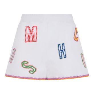 Moschino Short Shorts, female, White, Size: 2XS Shorts
