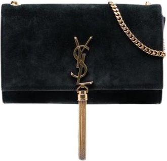 Saint Laurent Pre-owned The Kate - Dames - Vintage Schoudertas - Zwart - ONE Size - Leer - Vintage