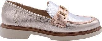 Hispanitas Abbey Loafers - Dames - Loafers - Grijs - 40 EU - Leer - Schoenen