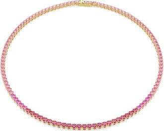 Swarovski Matrix Tennis Crystal Necklace, Size M