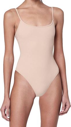 Alix Womens Elizabeth Tank Bodysuit In Nude