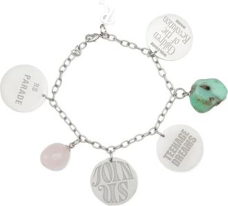 Raf Simons Bracciale con pendente - Argento