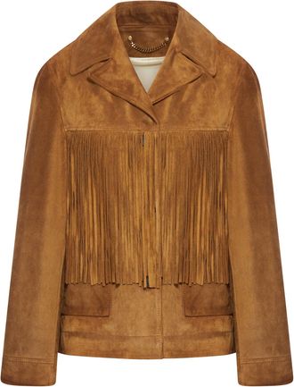 Golden Goose WESTERN STYLE FRINGED SUEDE JACKET - Golden Goose Deluxe Brand - Woman