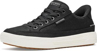 Skechers Arch Fit Arcade - See Ya There Mens Shoes Black : 10.5 D - Medium, Canvas