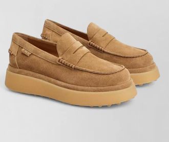 Tod's suede leather mules