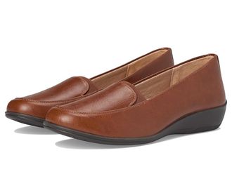 Life Stride Ida Womens Flat Shoes Walnut Brown : 5.5 M (B), Leather