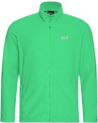 Jack Wolfskin Taunus 100 Fullzip Fleecejacke f&uuml;r Herren | gr&uuml;n