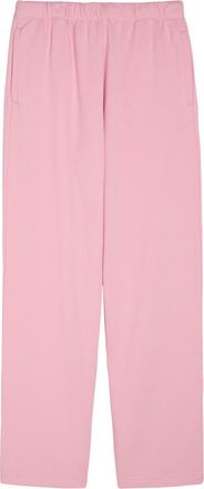 SKIMS Straight-leg Cotton-blend Sweatpants - Pink - M (UK12-14)