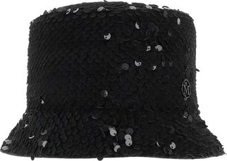 Maison Michel Hoed - Dames - Hoeden - Zwart - M - Accessoires