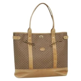 Gucci Pre-owned Tote Bags, female, Beige, Size: ONE SIZE Pre-owned Plastic gucci-bags